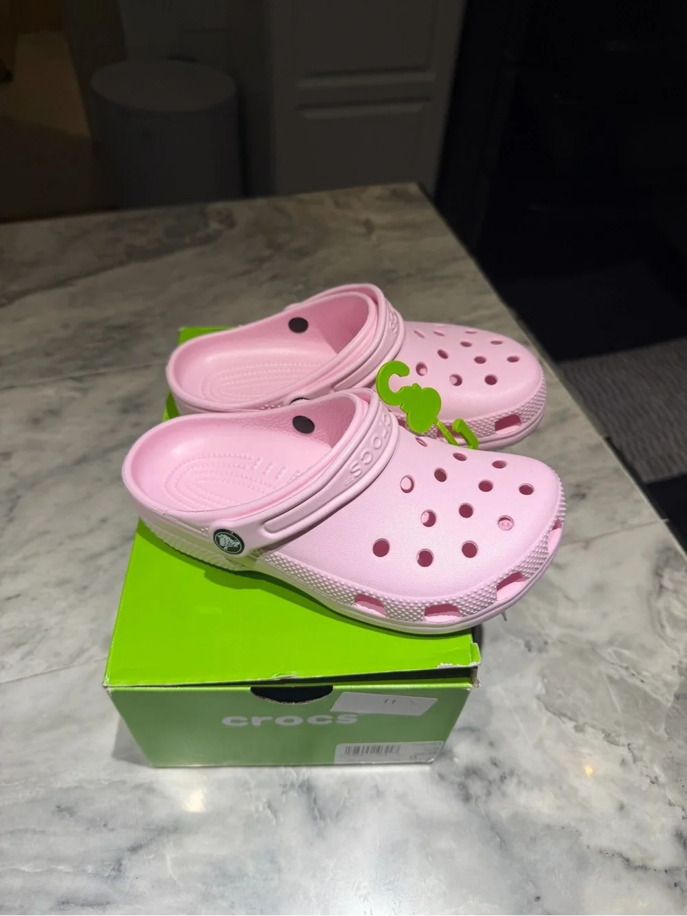 CROCS Kids Pink Classic Clog